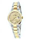 Rolex Datejust 36 Champagne Palm Motif
