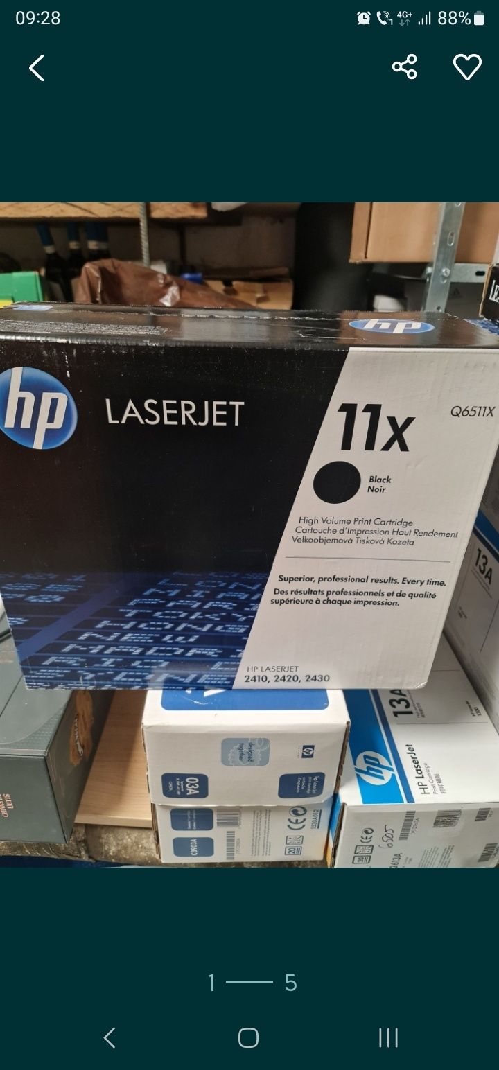 Tonere HP sigilate