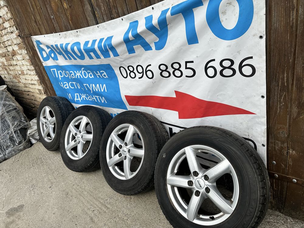 16 5х112 джанти с гуми