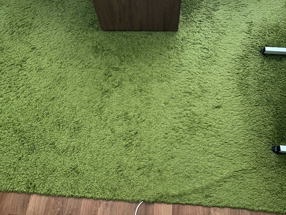 Covor mare de tip Shaggy, verde ca iarba, 230x320cm (Cluj-Napoca)