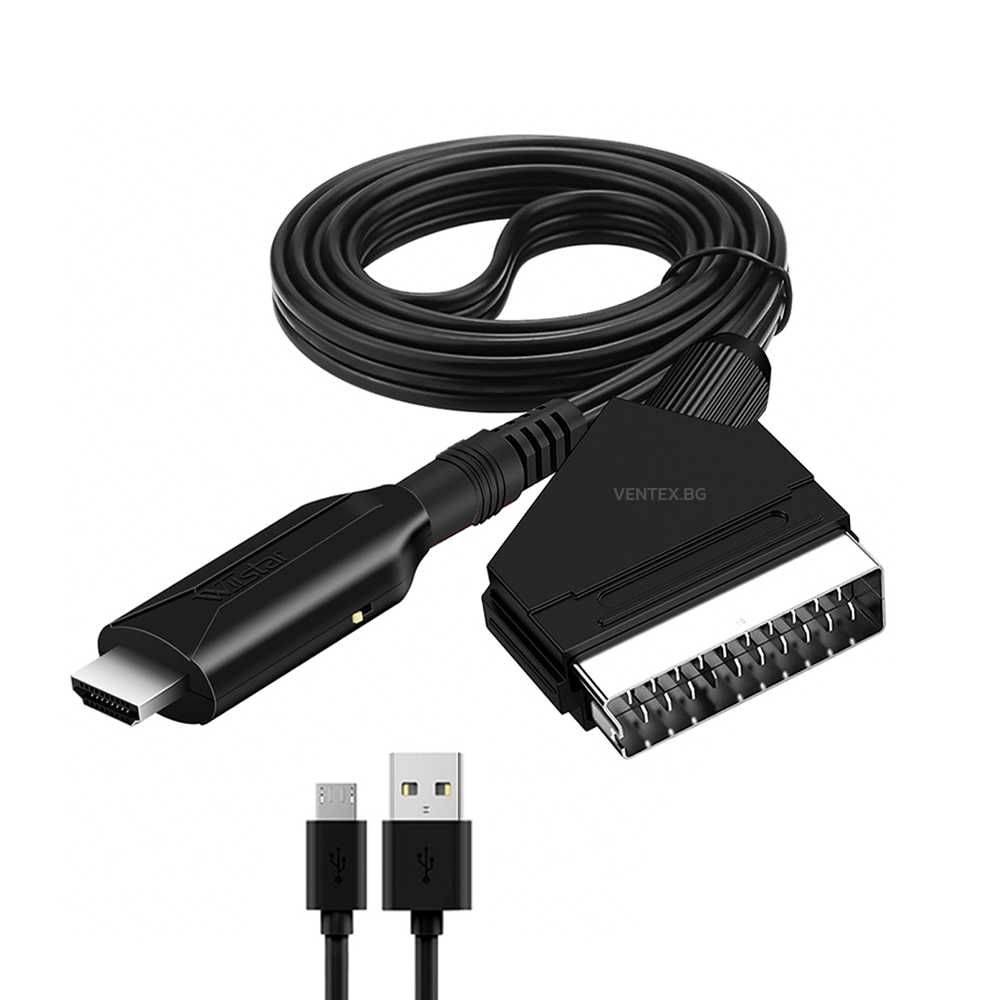 Конвертор  SCART към HDMI