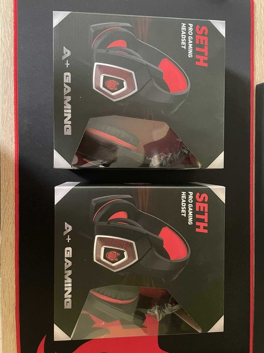2 bucati Casti gaming cu microfon A+ Seth
