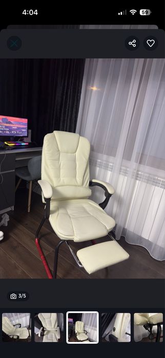 scaun birou cu masaj