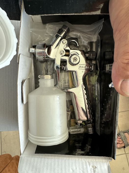 Професилнален мини пистолет аерограф сагола