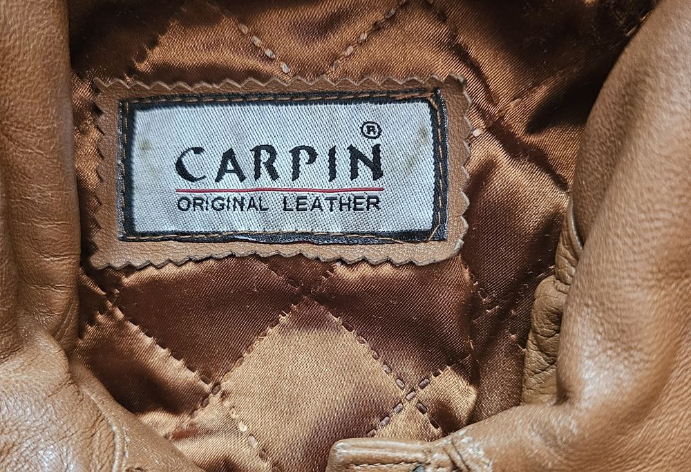 Дамско яке естествена кожа с качулка