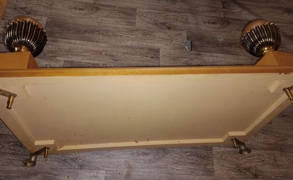 Масивна Холна Маса 14К ЗлатноПокритие