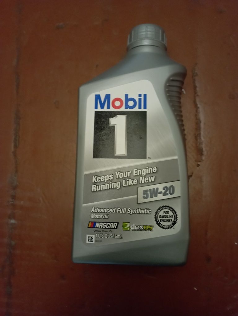 Моторное масло Mobil 1. 5wх20 Канистра 1 литр