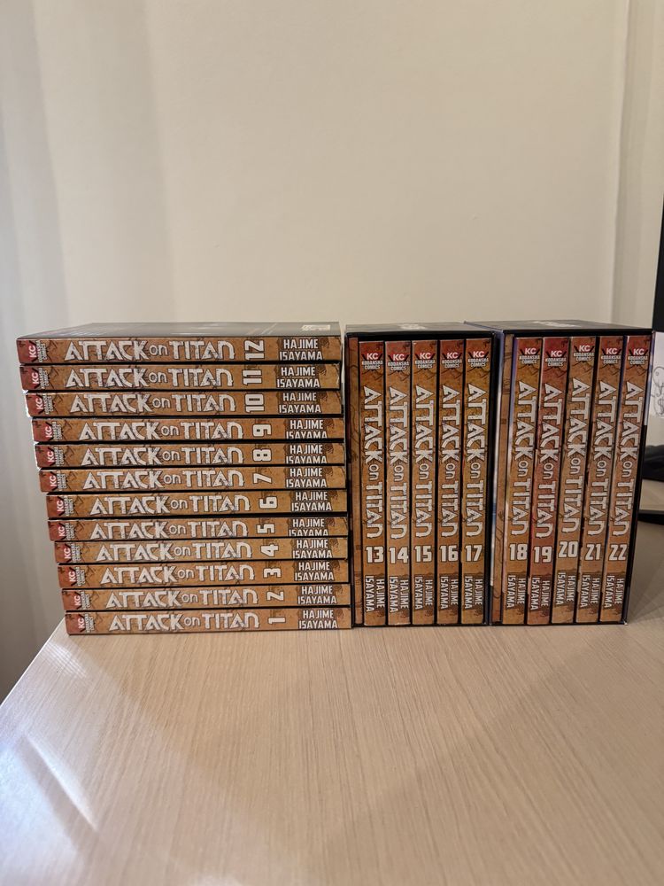 Manga Attack on Titan toata colectia