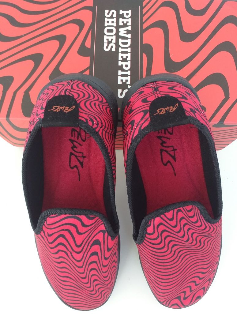 PewDiePie slip on  shoes limited edition