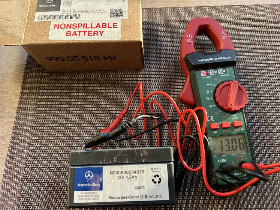 Акумулатор за Mercedes W164 малък поддържащ