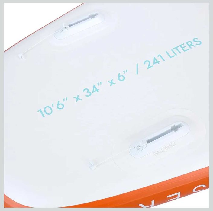 Падълборд iROCKER Nautical GO Cruiser
10'6"превъзходна маневреност нов