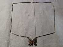 Lant argint vintage cu fluture