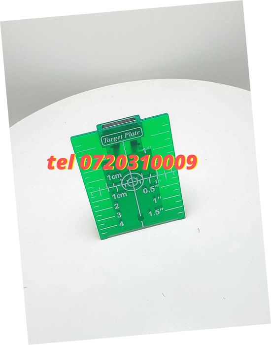 Placa Tinta Pentru Nivele Laser Plastic Verde Neo