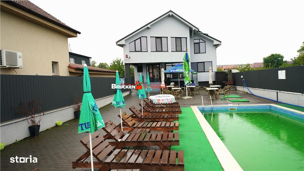 Cladire multifunctionala cu piscina – inchiriere premium in centrul Sa