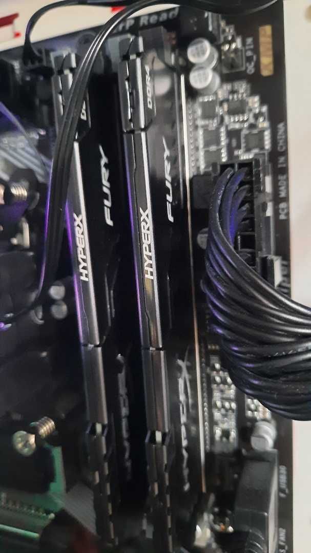 DDR-4 DIMM 16Gb/3000MHz PC24000 Kingston HyperX Fury, 2x8Gb
