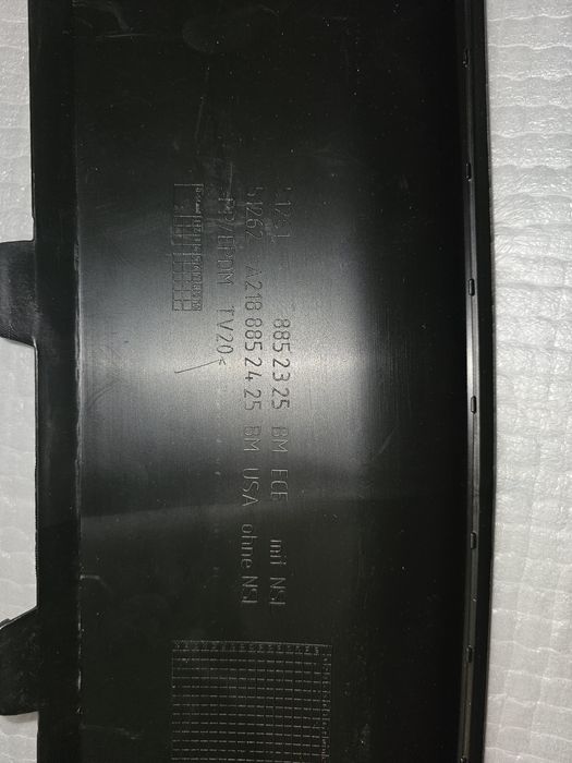 W218 C218 X218 дифузьор с накрайници  спойлер багажник стоп мъгла