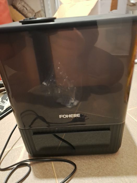 Reducere 35% NOU ocazie Umidificator ultrasonic cu abur rece și cald,