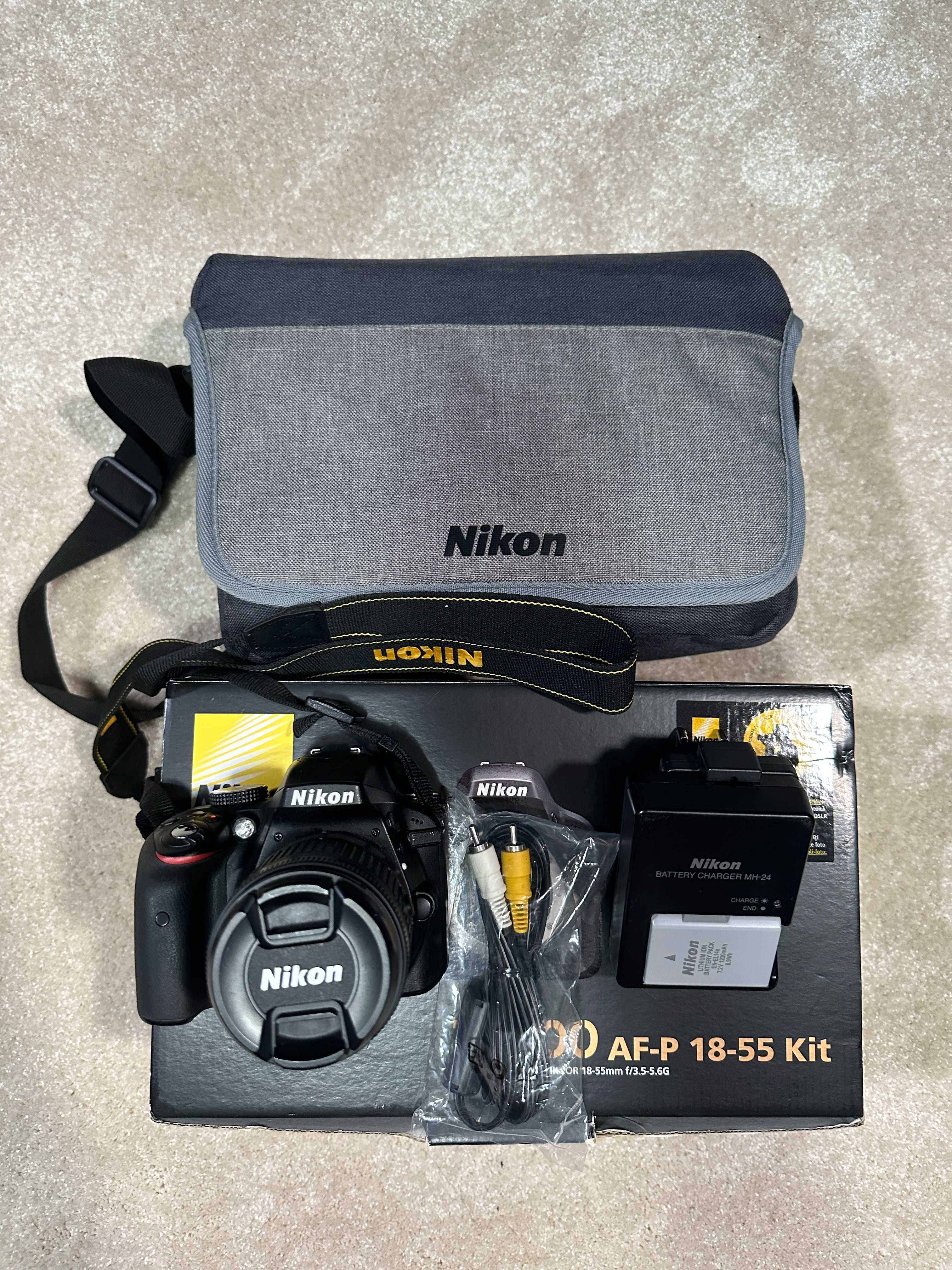 Aparat DSRL Nikon D3300 + obiectiv