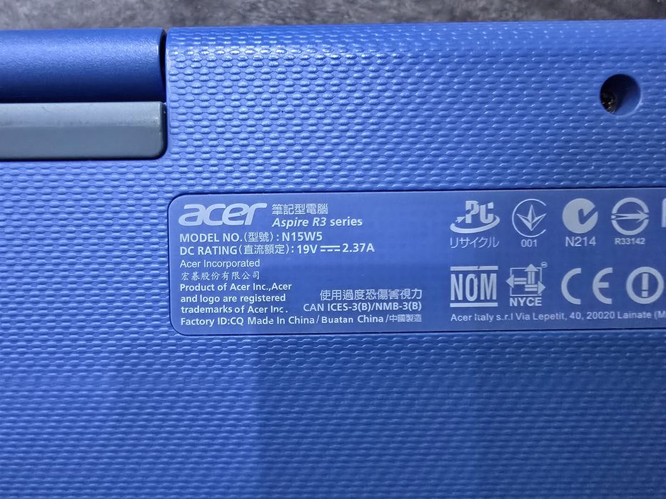 Laptop & Tableta Acer Aspire R3 N15W5, Touch, 8Gb RAM, 32Gb SSD,