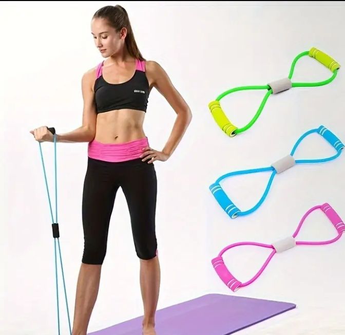 Спортни фитнес уреди за дома, hand gripper,  ластици, въже с таймер