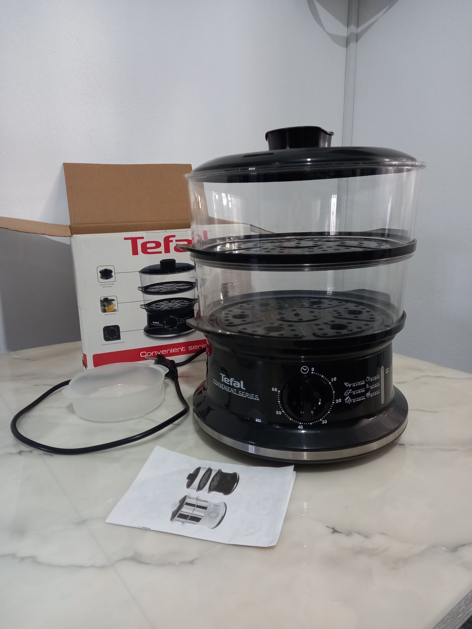 Aparat de gatit cu aburi Tefal