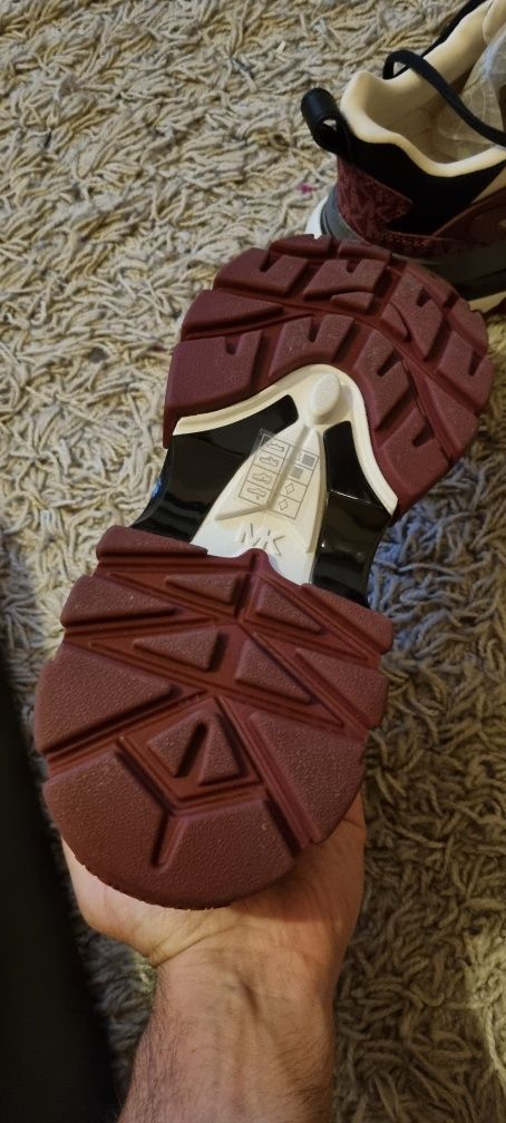 Michael Kors Nick Mixed-Media Trainer Уникат Мъжки маратонки
