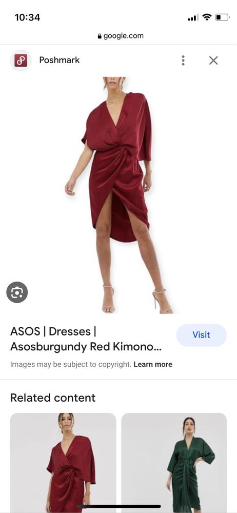 Rochie seara Asos