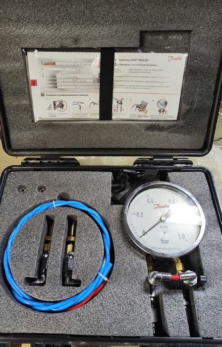 Уред за измерване на диференциално налягане Danfoss