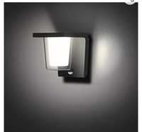 Lampă de perete exterior din aluminiu cu senzor lumina