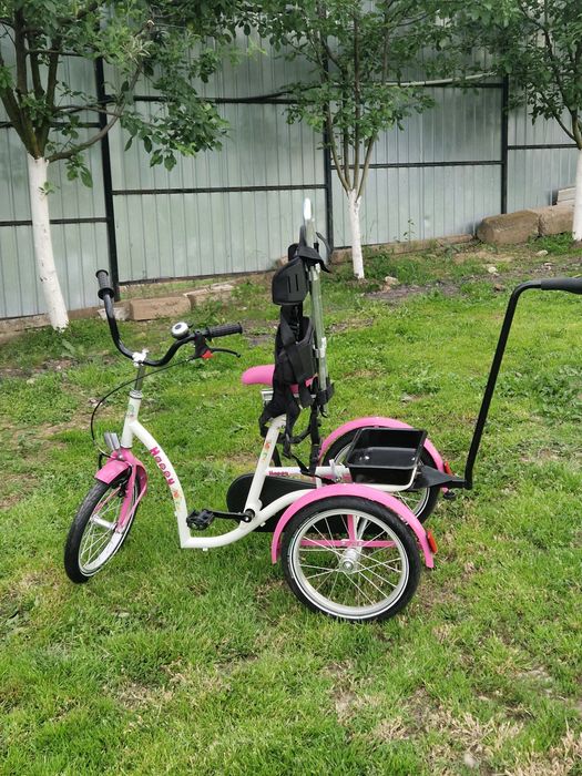 Tricicleta pentru copii cu dizabilitati , 7 - 14 ani! NOUA!