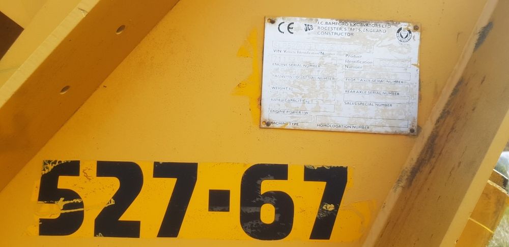 Incărcător telescopic JCB - 527-67 de 2.7 tone - Perkins