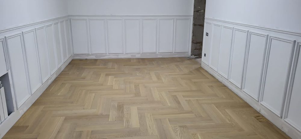 Укладка ламината, паркета, кварц винил. Установка дверей.
