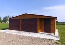 Garaj din metal 8x6 +nisa