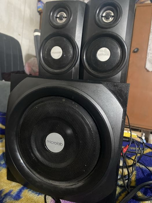 Продам колонки и саббуфер