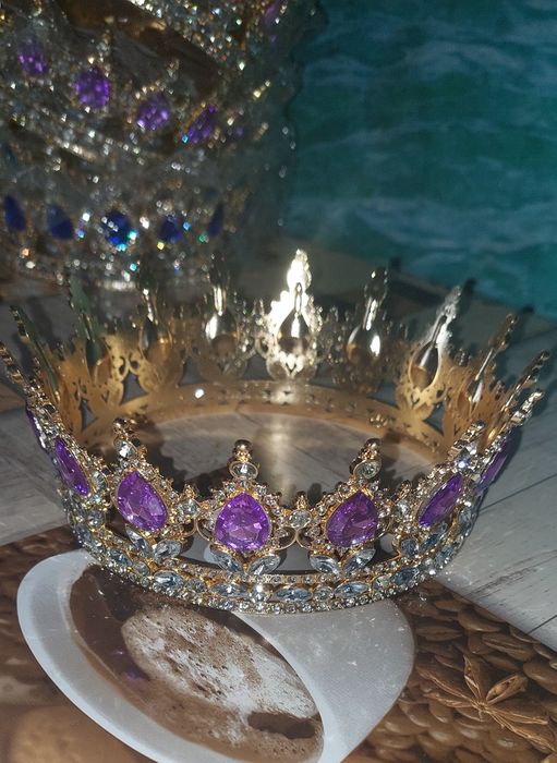 Diadema/coronita Mare de mireasa