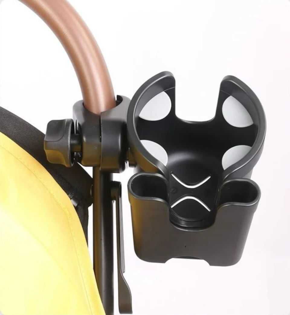 Suport de Pahar si Telefon pentru Carucior, Tricicleta 360°