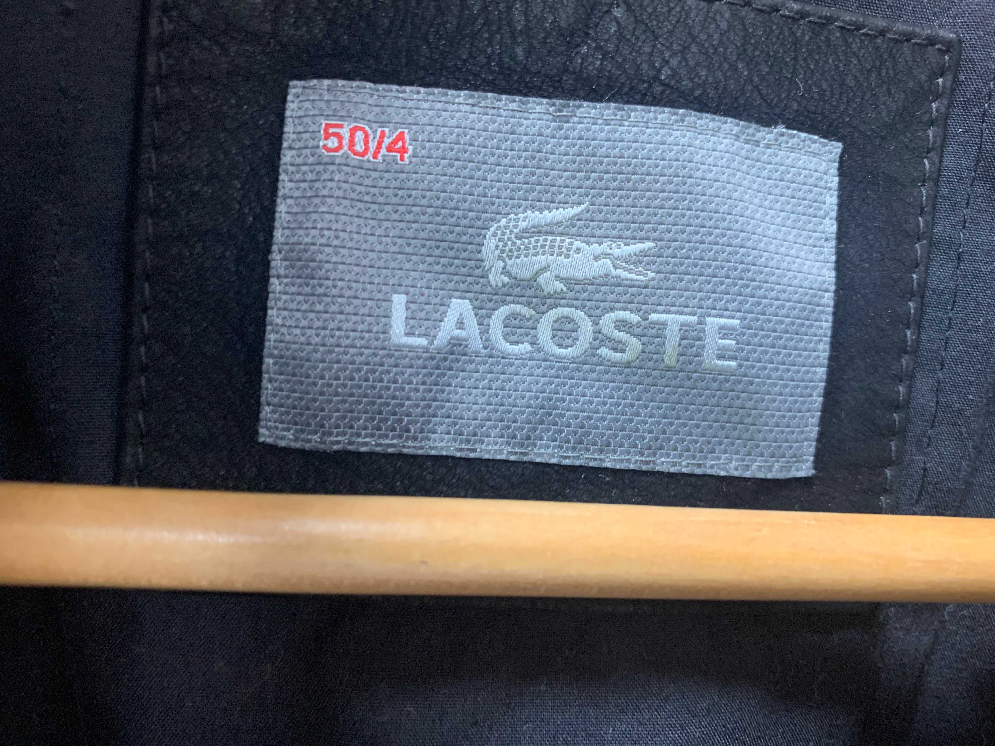 Geaca originala piele intoarsa, Lacoste