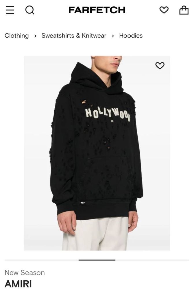 Hanorac premium Amiri Hollywood