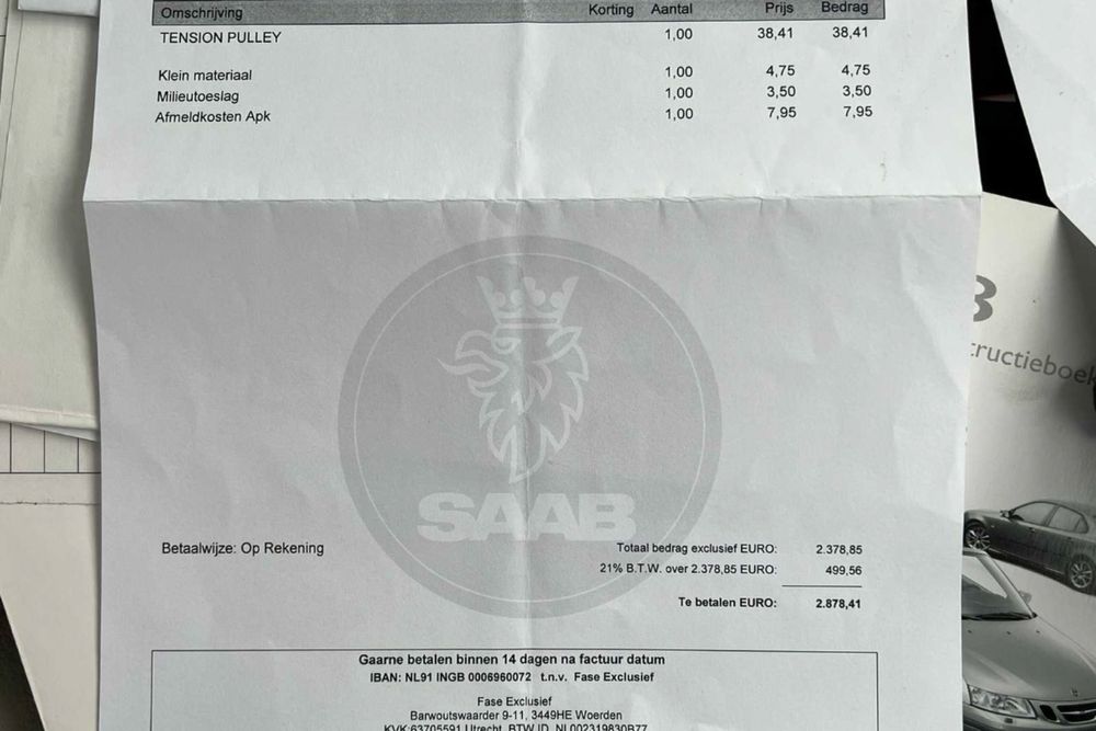 Saab 93, 1.9 TID Vector.