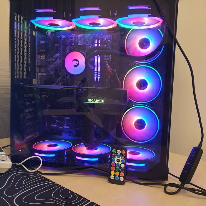 PC+Monitor  3060 12gb Ryzen 5 5600 32gb ram