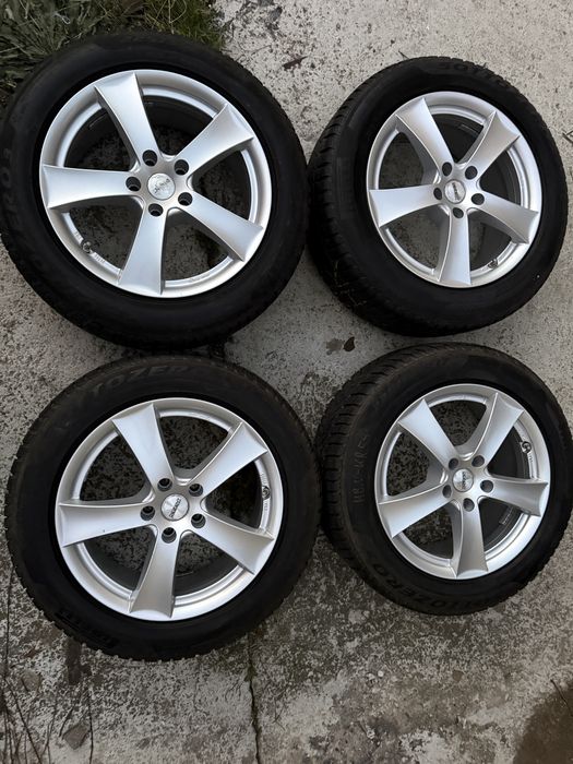 Roți R17 volkswagen, Audi cu anvelope iarnă pirelli