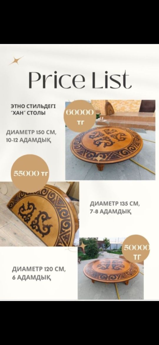 Жер стол сатылады