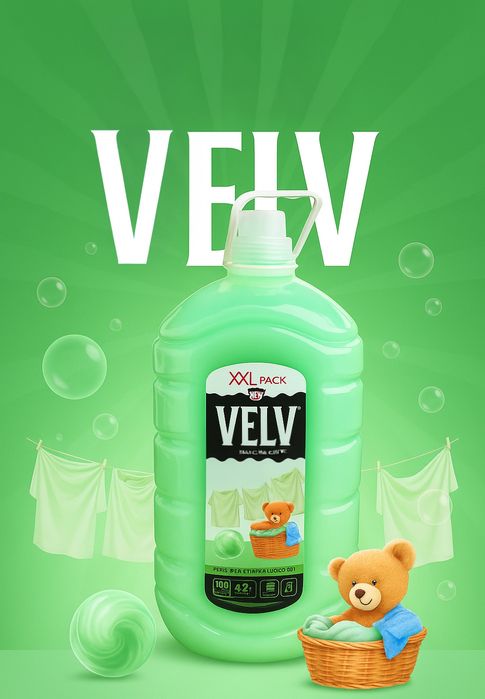 Гель для стирки VELV