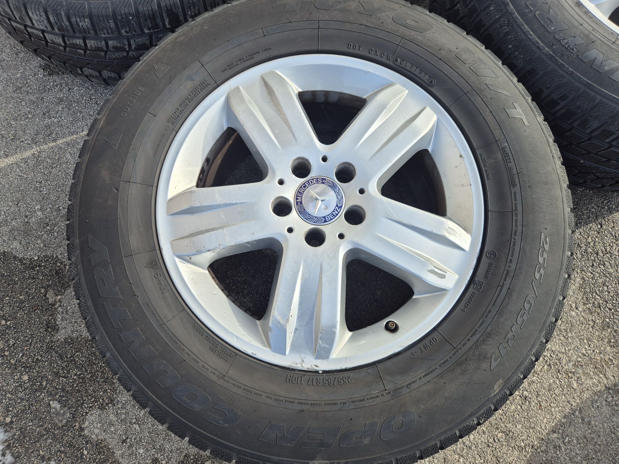 5х112/17 с гуми Мерцедес МЛ W163 W164 5х112/17 Mercedes ML
