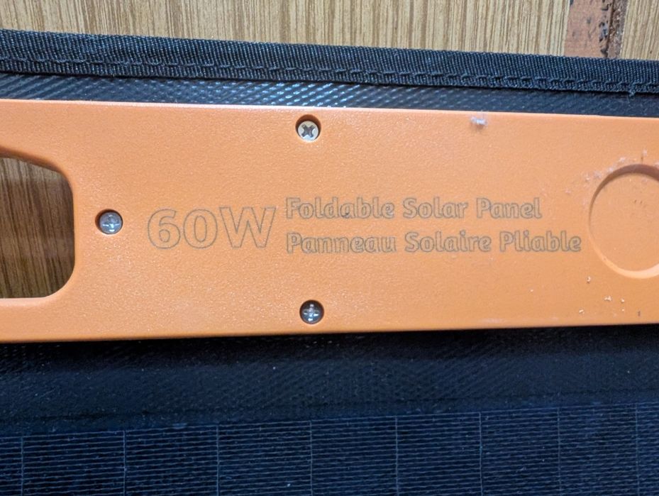 Соларен панел сгъваем водоустоичив 60W за къппинг