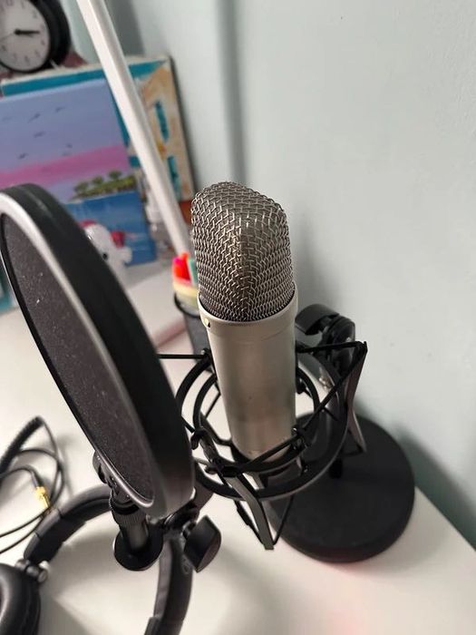 Kit Complet Podcast/Voiceover: Rode NT1-A + ATH-M50x + Scarlett 2i2