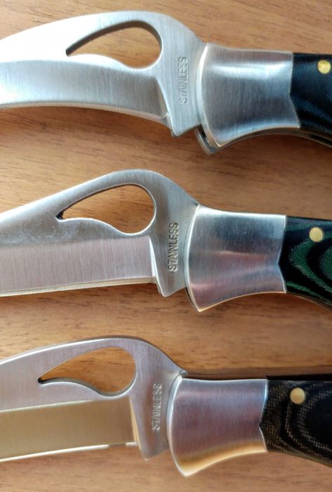 Малки сгъваеми ножчета / 3 модела /