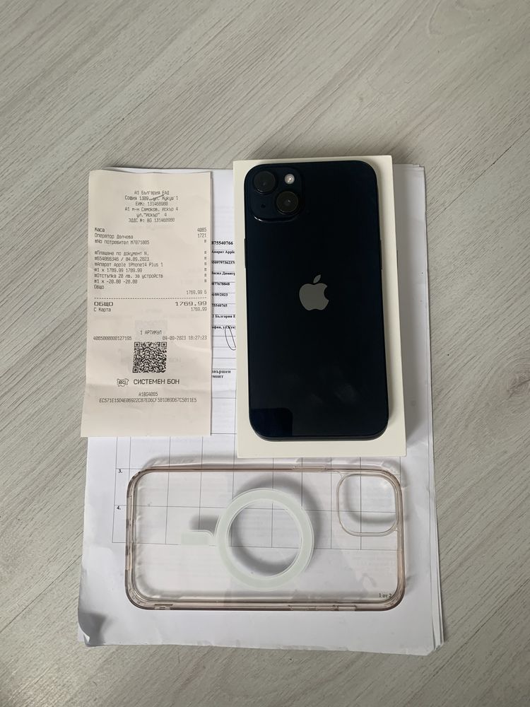 iPhone 14 Plus 128GB 96% отключен перфектен