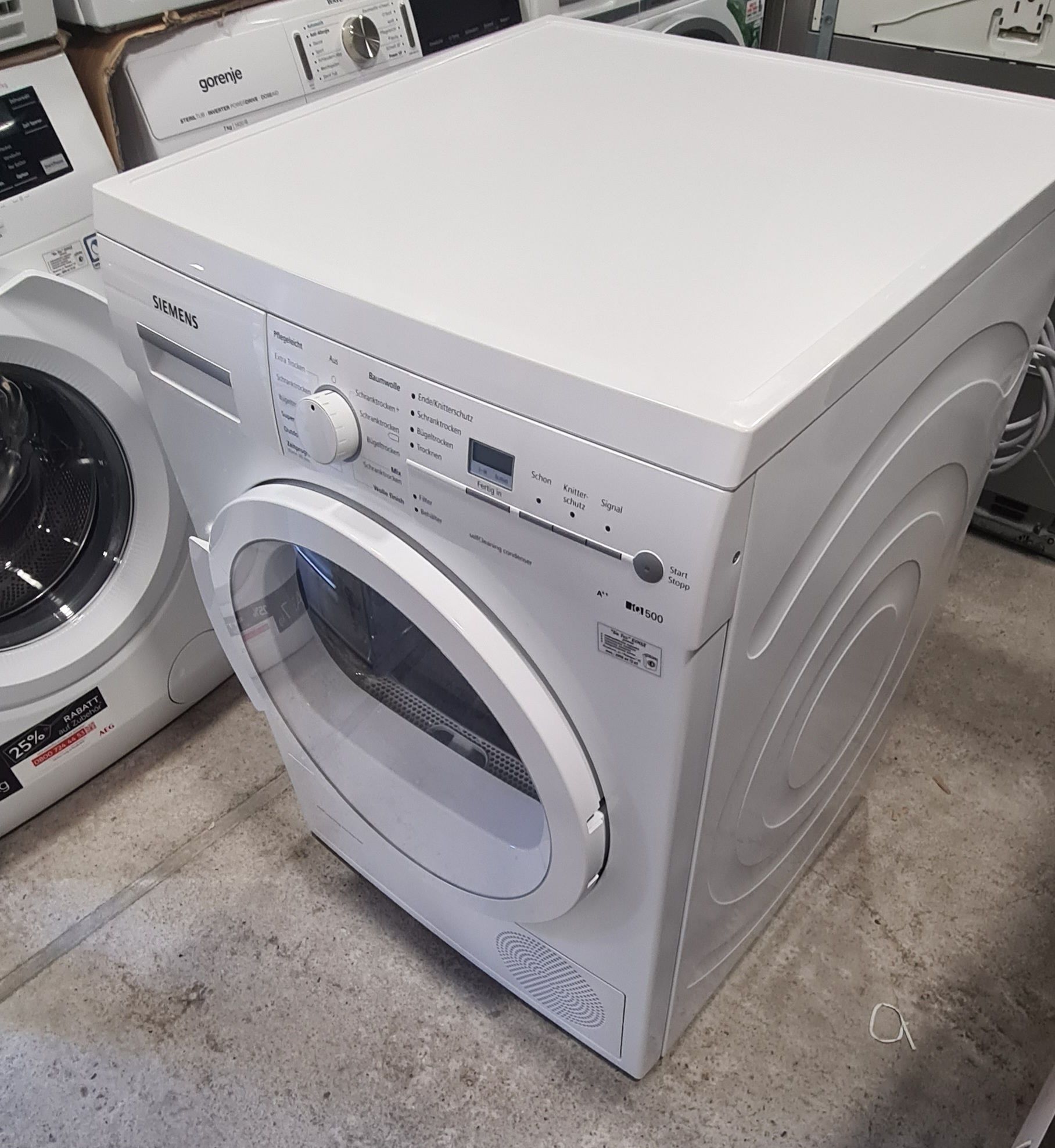 Siemens WT46W362 IQ500 Сушилня с термопомпа 7 кг A++