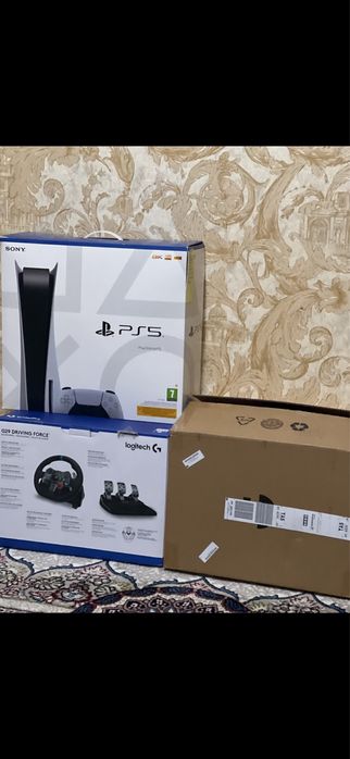 Игровой руль PlayStation